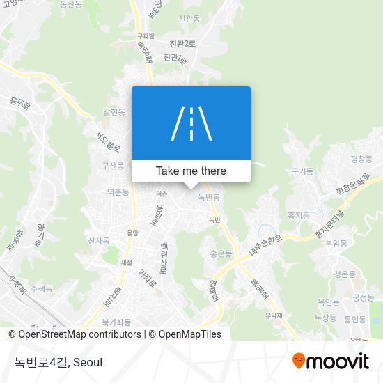녹번로4길 map