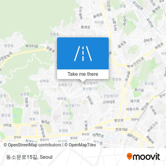 동소문로15길 map