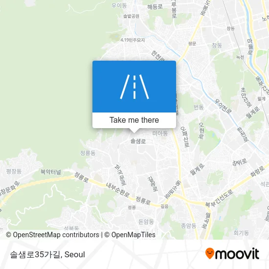 솔샘로35가길 map