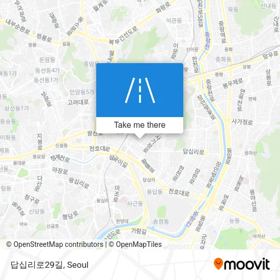 답십리로29길 map