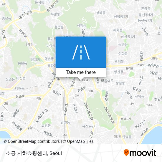 소공 지하쇼핑센터 map