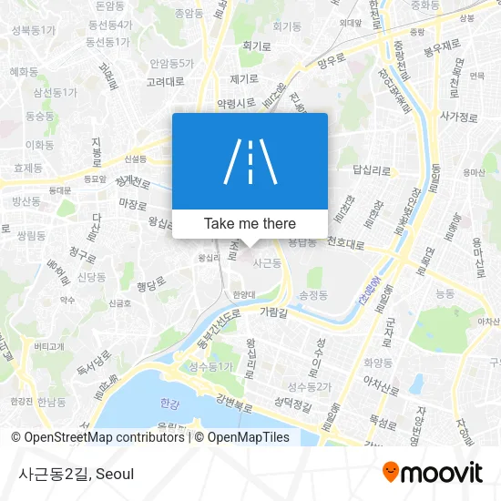 사근동2길 map