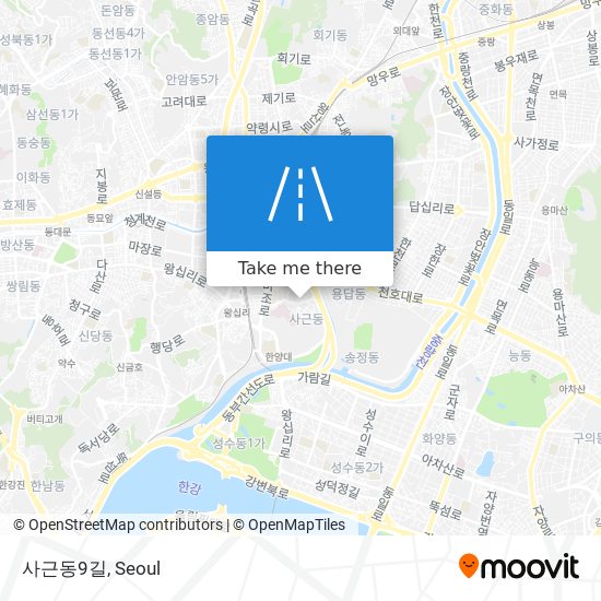 사근동9길 map