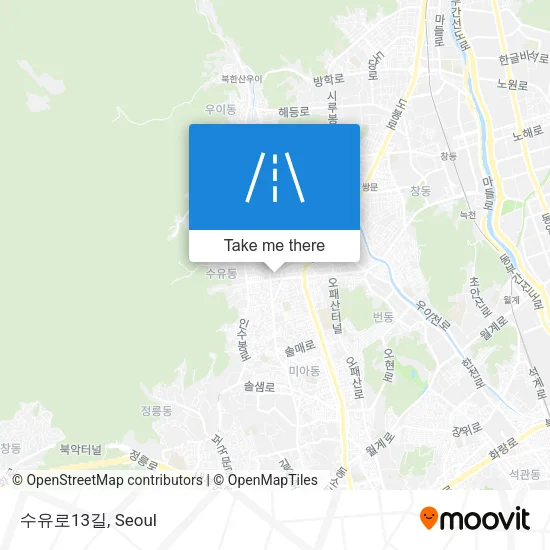 수유로13길 map