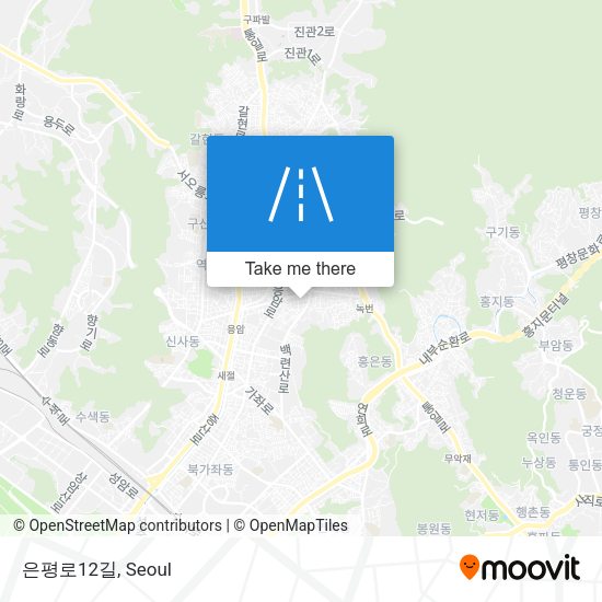 은평로12길 map
