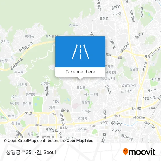 창경궁로35다길 map
