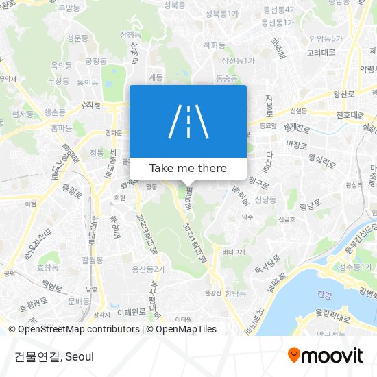 건물연결 map