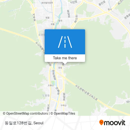 동일로128번길 map
