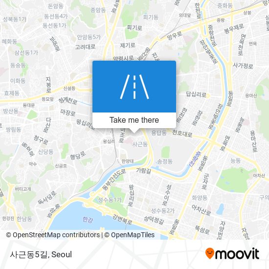사근동5길 map