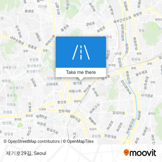 제기로29길 map