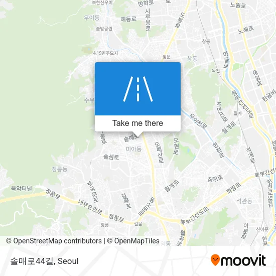 솔매로44길 map