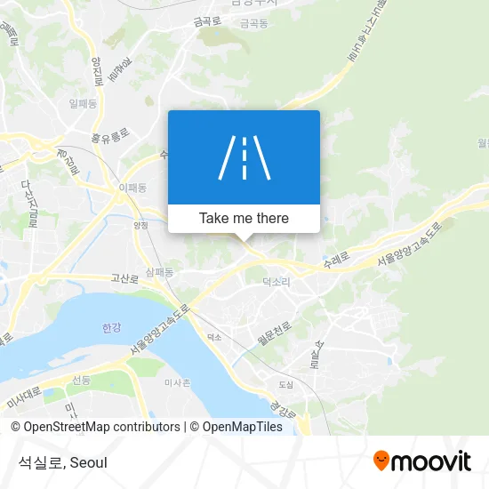 석실로 map