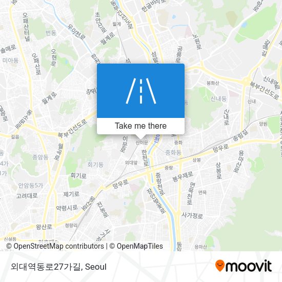 외대역동로27가길 map