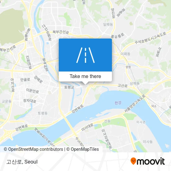 고산로 map