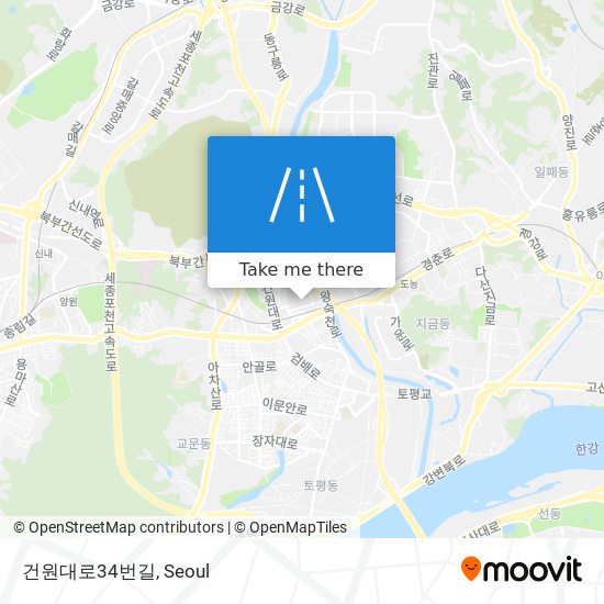 건원대로34번길 map