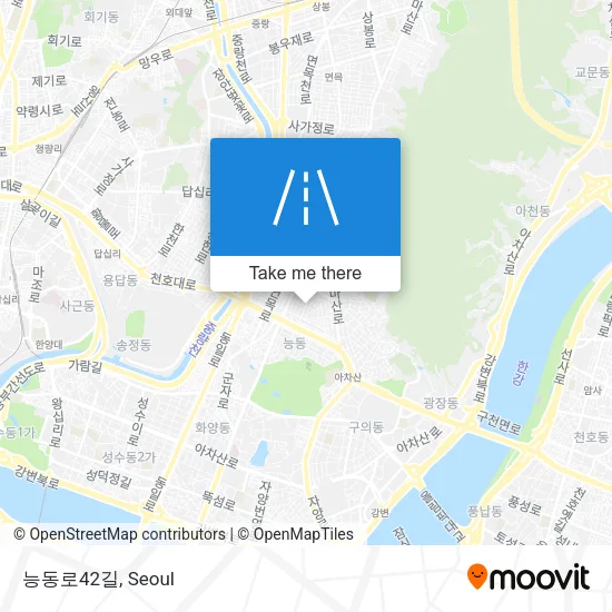 능동로42길 map
