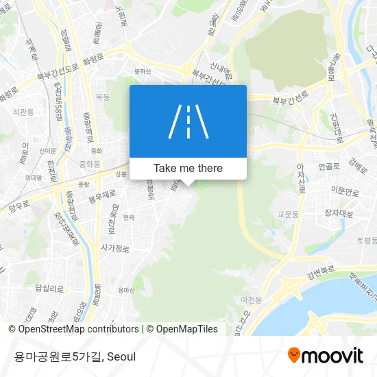 용마공원로5가길 map