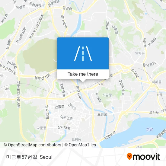 미금로57번길 map