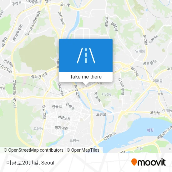 미금로20번길 map