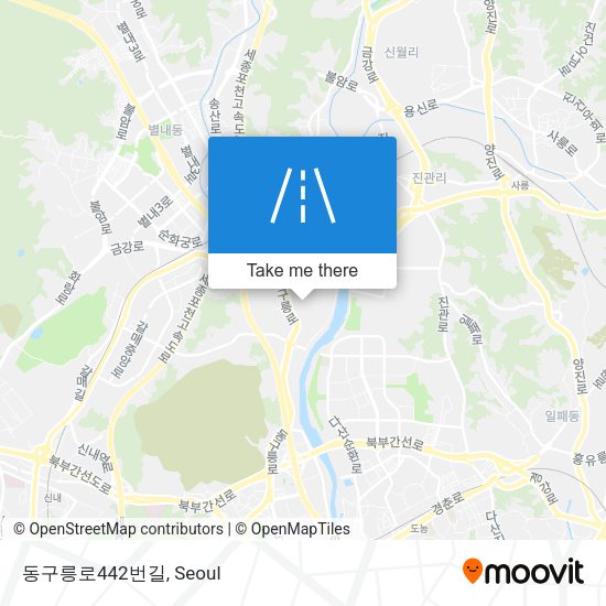 동구릉로442번길 map