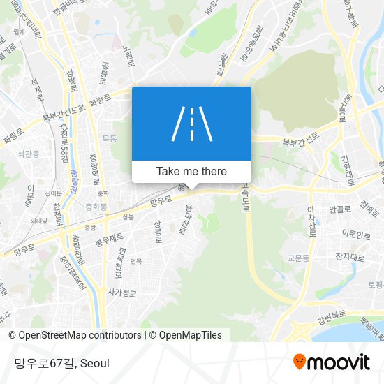 망우로67길 map