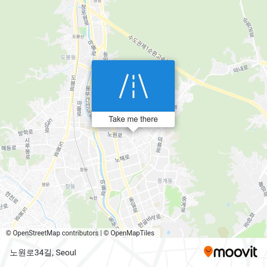 노원로34길 map