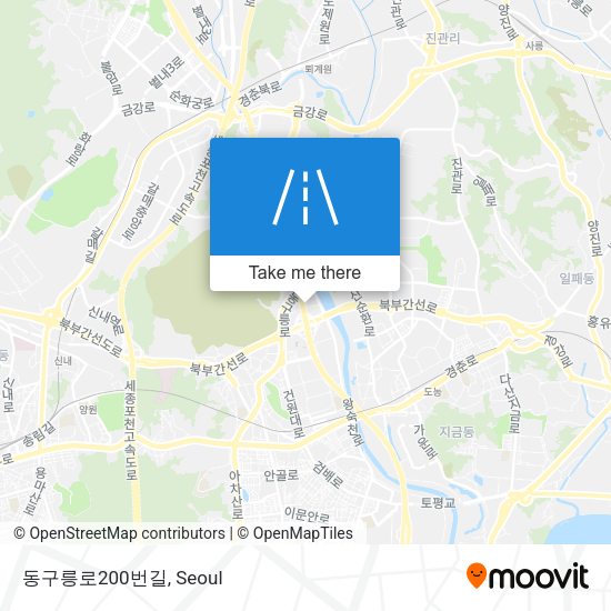 동구릉로200번길 map