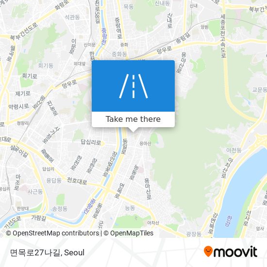 면목로27나길 map