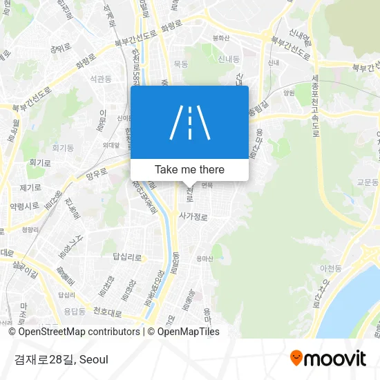 겸재로28길 map