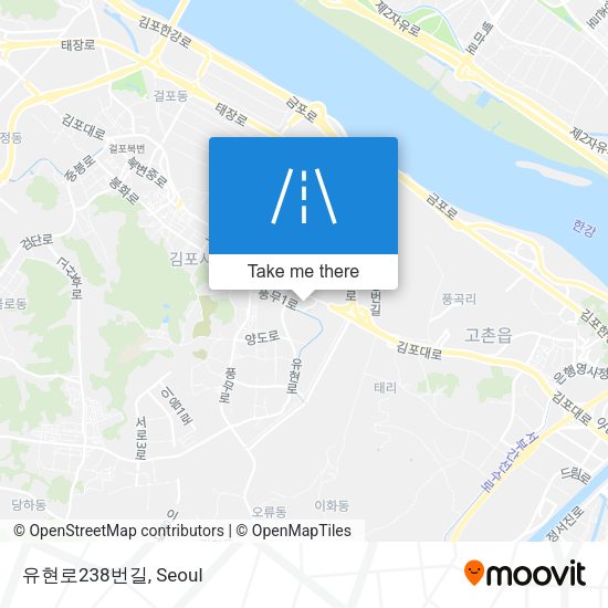 유현로238번길 map