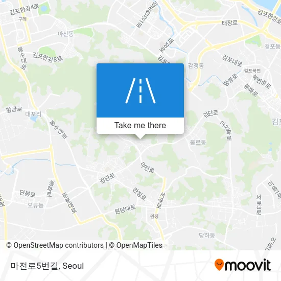 마전로5번길 map