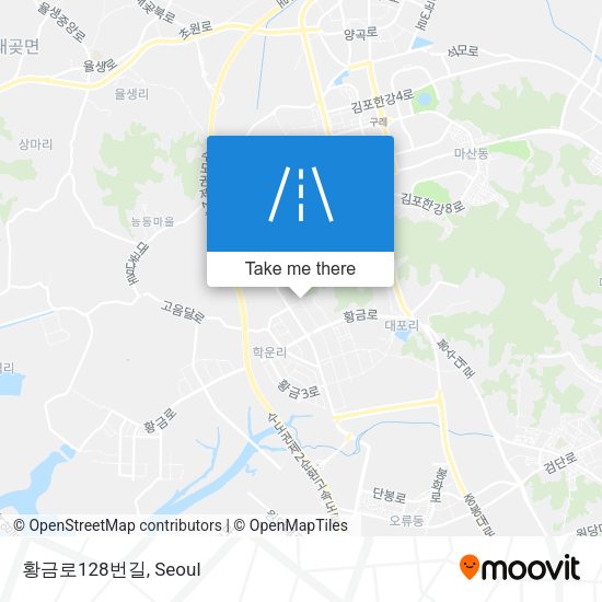 황금로128번길 map