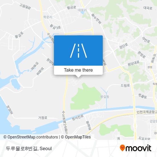 두루물로8번길 map