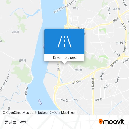 문발로 map