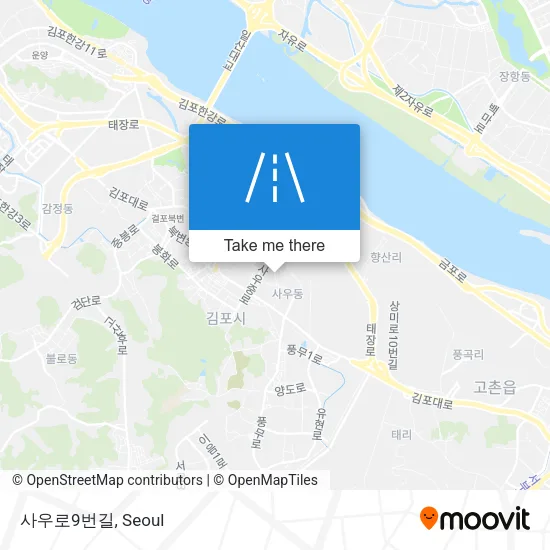 사우로9번길 map