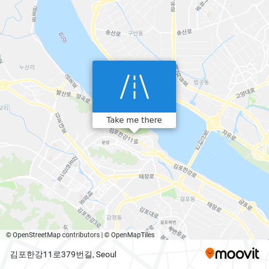 김포한강11로379번길 map