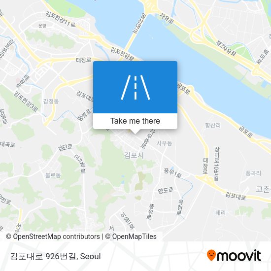 김포대로 926번길 map