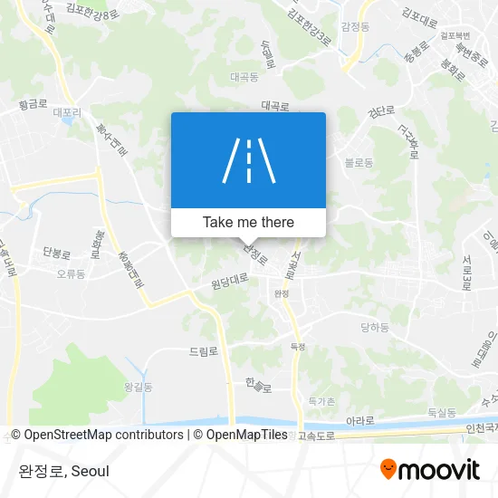 완정로 map