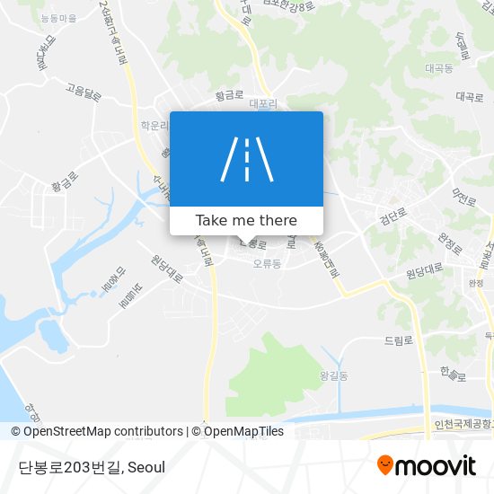 단봉로203번길 map