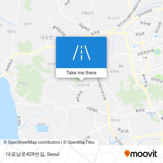 대곶남로429번길 map