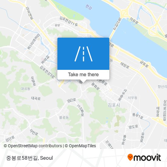 중봉로58번길 map