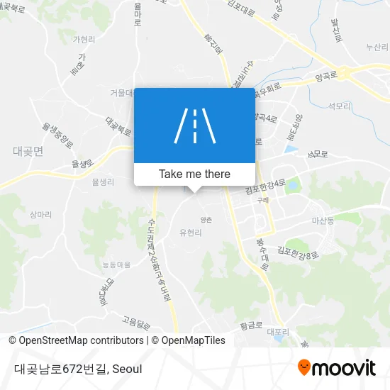 대곶남로672번길 map