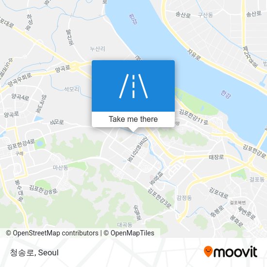 청송로 map