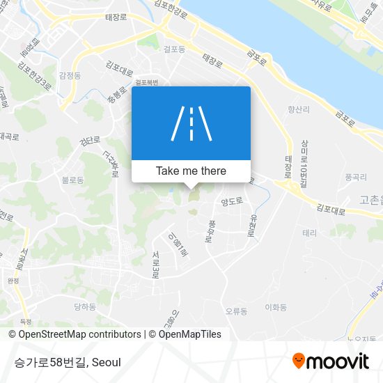 승가로58번길 map