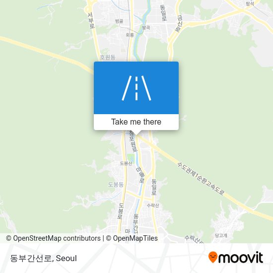 동부간선로 map