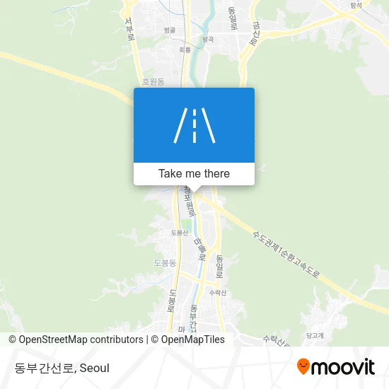 동부간선로 map