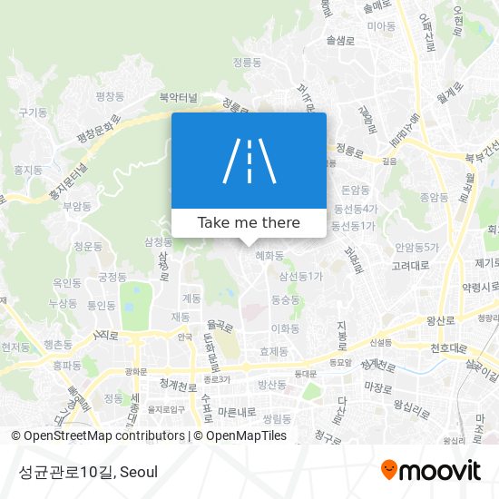 성균관로10길 map