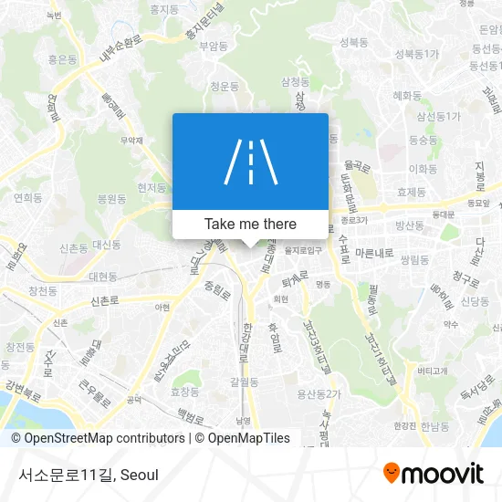 서소문로11길 map