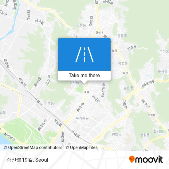 증산로19길 map