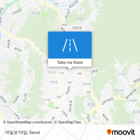 역말로10길 map